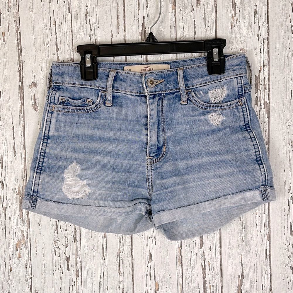 Hollister Short-Short High Rise Jean Shorts